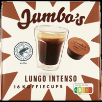 Jumbo&apos;s Lungo Intenso Dolce Gusto Compatible Koffiecups 16 Stuks - thumbnail
