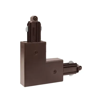 Highlight Bocht 90 graden cacao voor Trackline railsysteem