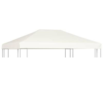 VidaXL Prieeldak 310 g/m² 4x3 m crèmewit VidaXL Prieeldak 310 g/m² 4x3 m crèmewit