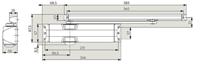 dormakaba glijarmdeurdranger - TS 90-Impulse - EN 3-4 - incl. arm - zilver - thumbnail