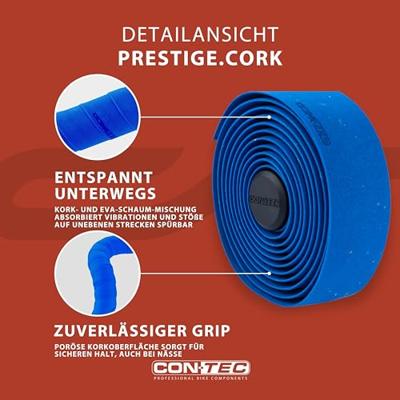 CONTEC lenkerband "prestige.cork" ct bar tape prestige.cork 200mm blue CONTEC lenkerband "prestige.cork" ct bar tape prestige.cork 200mm blue