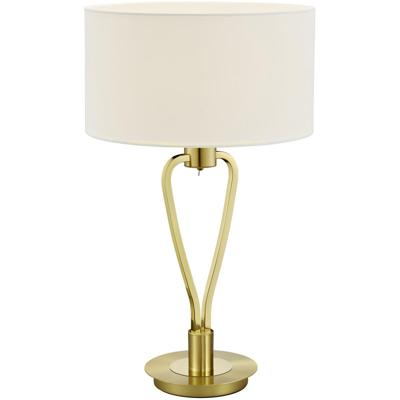 Mat Gouden LED Tafellamp - Aluminium Tafelverlichting met E27 Fitting