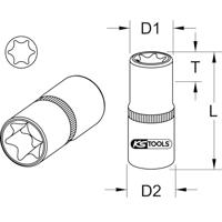 KS Tools 9114336 9114336 Verwisselbare kop - thumbnail