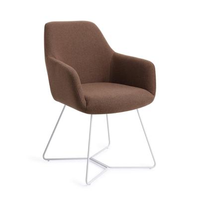 Jesper Home Eetkamerstoel 'Hiroo' Beehive White, kleur Rustic Rye