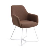 Jesper Home Eetkamerstoel 'Hiroo' Beehive White, kleur Rustic Rye - thumbnail