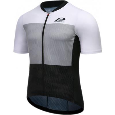 Protective fietsshirt P Transform heren polyester zwart/grijs mt 2XL