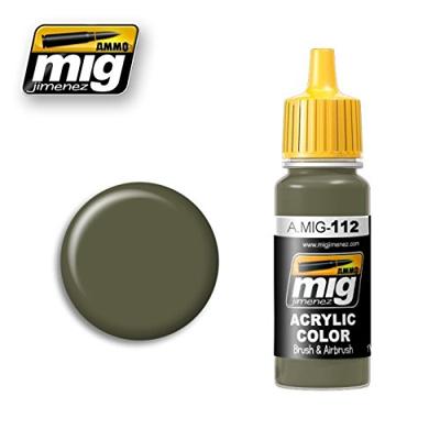 MIG Acrylic SCC 15 (British 1944-45 Olive Drab) 17ml MIG Acrylic SCC 15 (British 1944-45 Olive Drab) 17ml