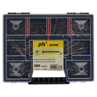 pgb-Europe PGB-FASTENERS | Assortimentsdoos schroeven 280 dlg PWVTV ZnG - ASS008002028002 - thumbnail