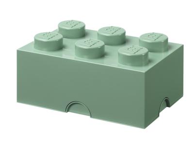 LEGO Opbergdoos Brick 6 (Groen)
