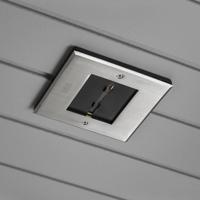 LED Plafond inbouwspot vierkant 13,5 x 14,5 cm 7993-310 - thumbnail