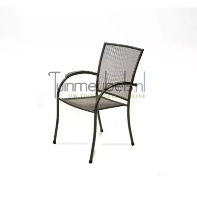 Nordic Tuinstoel stapelbaar grijs