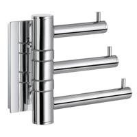 Handdoekhouder Trio Smedbo Pool 12x9,5 cm Chroom - thumbnail