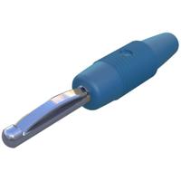 SKS Hirschmann VON 20 Banaanstekker Stekker, recht Stift-Ø: 4 mm Blauw 1 stuk(s) - thumbnail