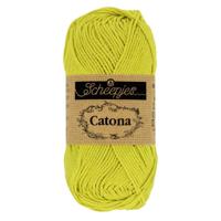 Scheepjes Catona 25g - 245 Green Yellow - Haakgaren / Breigaren - thumbnail