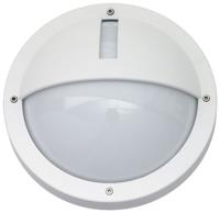 SG Uno LED wandlamp E27 mat wit rond IP65 IK10 611640 - thumbnail