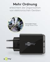 goobay Dual USB-C PD (Power Delivery) Fast Charger (30 W) oplader - thumbnail