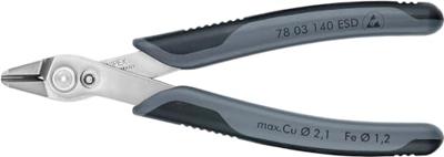 KNIPEX Electronic Super Knips XL ESD 78 03 140 ESD elektronica-tang