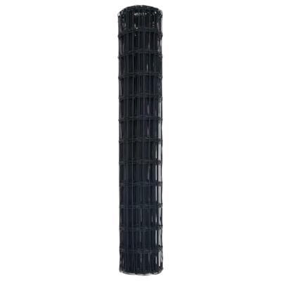 Euro Hek Grijs 1 x 25 m PVC-gecoat ijzer