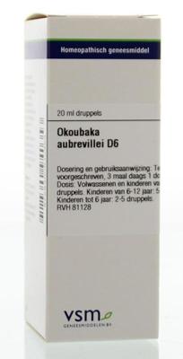 VSM Okoubaka aubrevillei D6 20 Milliliter VSM Okoubaka aubrevillei D6 20 Milliliter