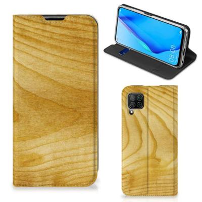 Huawei P40 Lite Book | Wallet Case | Licht Hout