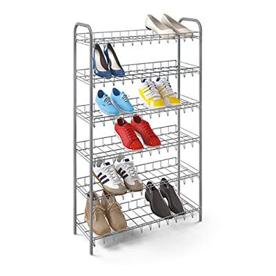 Metaltex Shoe Schoenenrek 8 Etages 64x23x165 cm Zwart