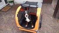 Pet trailer fietskar 80x56,5x63cm - thumbnail