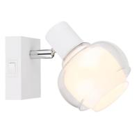 Globo Witte wandlampTokki enkel - 54309-1W - thumbnail