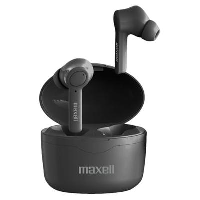 Maxell Bass 13 Sync Up Draadloze Bluetooth In-Ear Koptelefoon met Oplaadhoesje Zwart