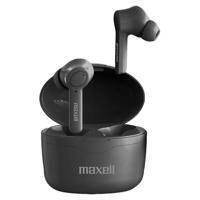 Maxell Bass 13 Sync Up Draadloze Bluetooth In-Ear Koptelefoon met Oplaadhoesje Zwart - thumbnail