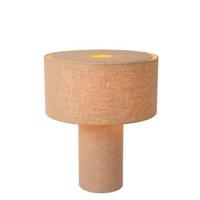 Lucide LEEROY - Tafellamp - 1xE27 - Taupe - thumbnail