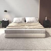 Nachtkastjes 2 st 36x30x45 cm massief grenenhout zwart - thumbnail