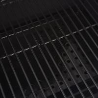 VidaXL Houtskoolbarbecue met onderplank zwart - thumbnail