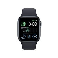 Refurbished Apple Watch SE 2022 GPS 44mm Zwart Als nieuw - thumbnail