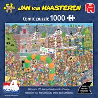 Jan Van Haasteren - Nijmegen 100 Jaar Gaststad van de 4-Daagse Puzzel 1000 stukjes - thumbnail