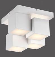 Just Light 14114-16 TETRIS LED-plafondlamp LED LED vast ingebouwd 17 W Wit - thumbnail