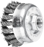PFERD TOOLS Komborstel met schroefdraad, getordeerd POS TBG 65/M14 INOX 0,35 Tbg 43305003 1 stuk(s) - thumbnail