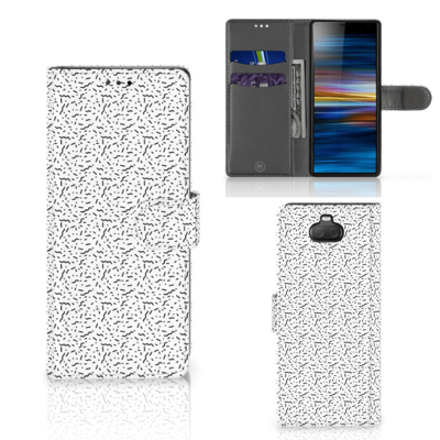 Sony Xperia 10 | Telefoon Hoesje | Stripes Dots