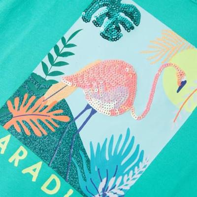 Kindershirt 92 mintkleurig Kindershirt 92 mintkleurig