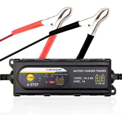 Dunlop Acculader - 6/12V - 6 fasen