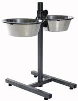 TRIXIE Verstelbare honden voerbak standaard 5,6 L 24 cm 24922 - thumbnail