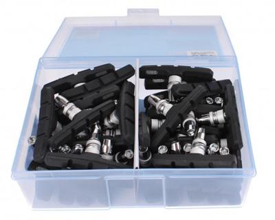 V-brake remblokset Elvedes 70 mm (werkplaatsverpakking van 25 paar)