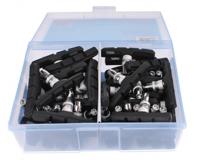 V-brake remblokset Elvedes 70 mm (werkplaatsverpakking van 25 paar) - thumbnail