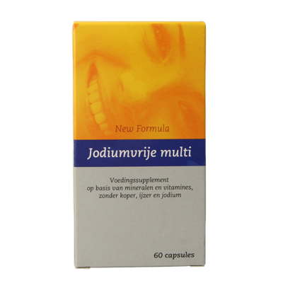 Jodiumvrije multi 60 Vegetarische capsules