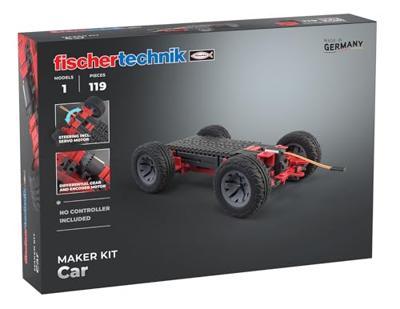 fischertechnik 571900 Maker Kit Car Robotica Bouwpakket Vanaf 14 jaar fischertechnik 571900 Maker Kit Car Robotica Bouwpakket Vanaf 14 jaar