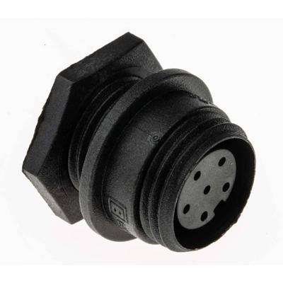 Bulgin PX0412/06S Ronde connector Totaal aantal polen: 6 1 stuk(s)