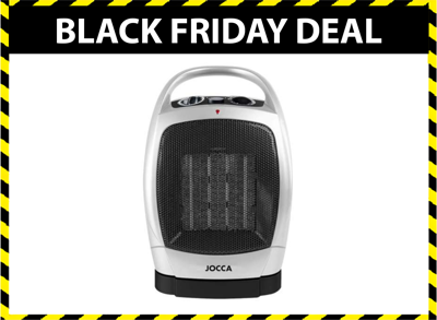 Jocca Ceramische heater - 1500W - Wit