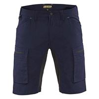 Blåkläder Dames Service Short met stretch 71491845 | Donker marineblauw/Zwart | Maat 36 - 7330509535462 - thumbnail