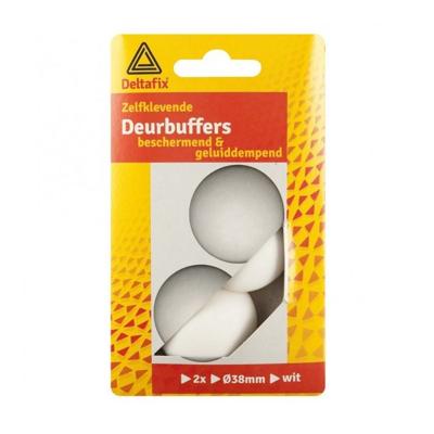 Deurbuffers 38mm rond wit 2st Deltafix - Deltafix Deurbuffers 38mm rond wit 2st Deltafix - Deltafix