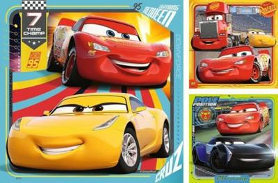 Ravensburger - cars 3 puzzel 3x49st.