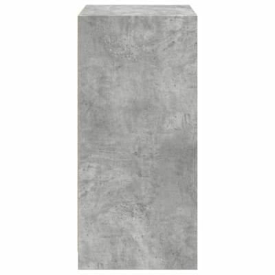 VidaXL Kledingkast 48x41x102 cm bewerkt hout betongrijs